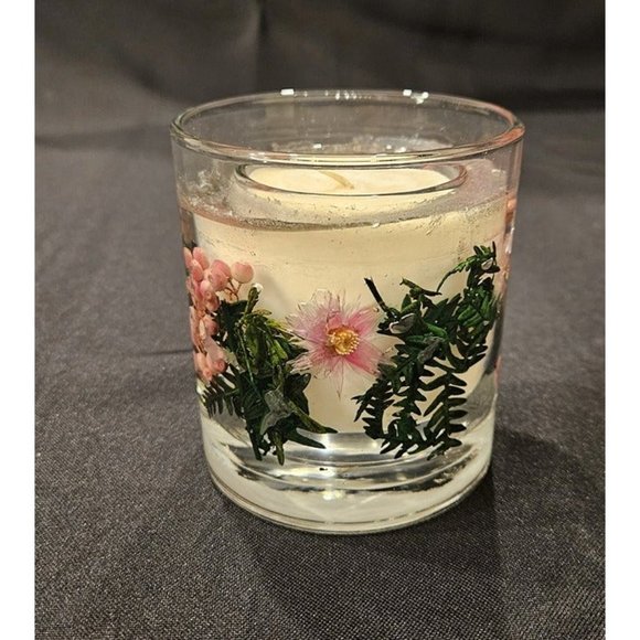 Burlington‎ Coat Factory Natural Wax Floral Candle NEW - Picture 2 of 6